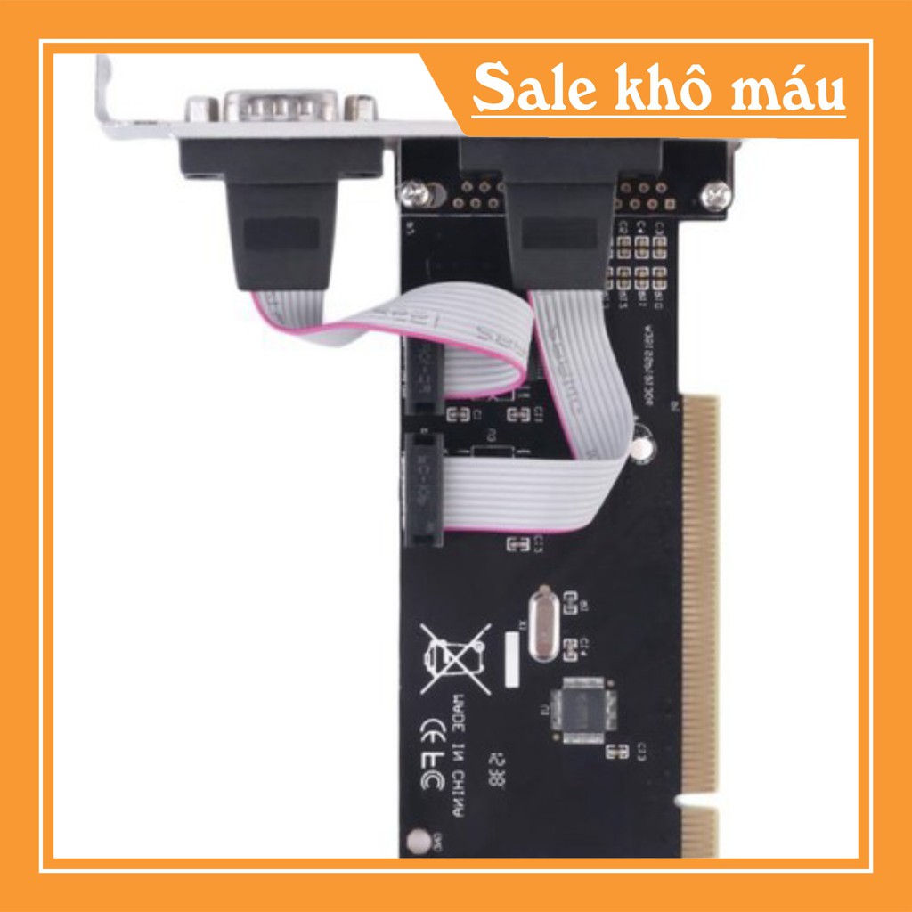 Card máy tính giá rẻ (Xả Kho) Card máy tính chuyển đổi cổng PCI sang Com  ĐẢM BẢO CHẤT LƯỢNG.CPLH .c