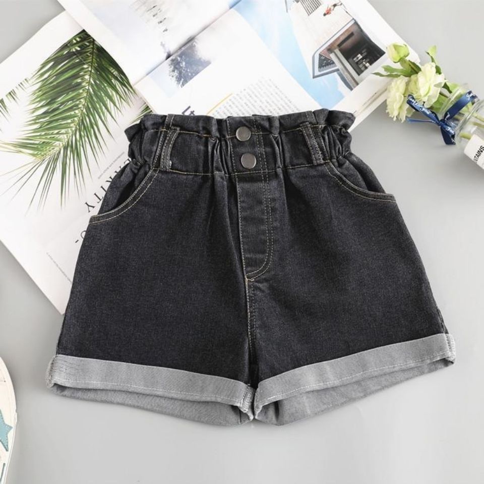 Quần Short Jean Dễ Phối Đồ Cho Bé Gái