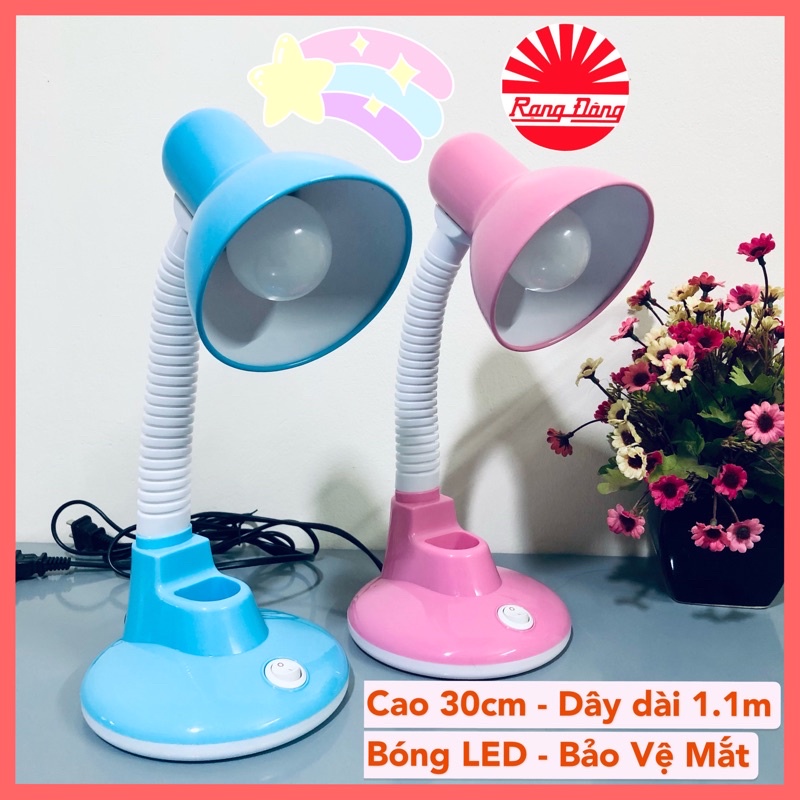 Đèn học để bàn 3 MÀU ÁNH SÁNG chống cận nhỏ gọn tiết kiệm điện năng, bảo vệ thị lực