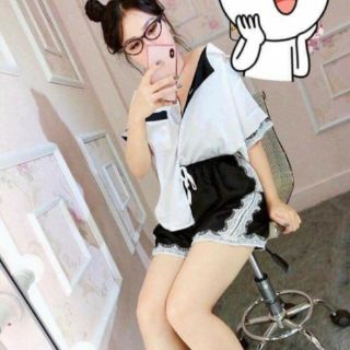 Bộ lụa nữ mặc nhà vải đẹp, chất mát