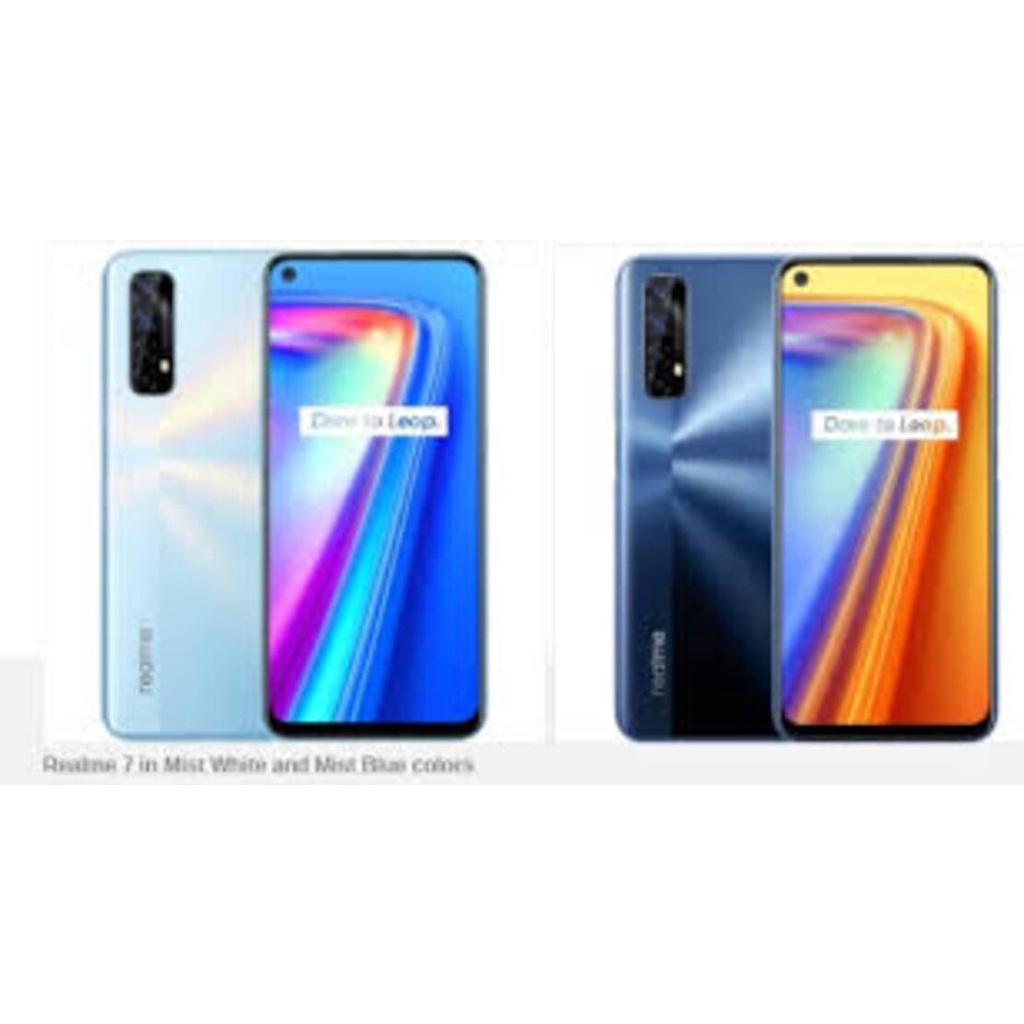 điện thoại Realme 7 ram 8G rom 128G 2sim Chính Hãng, Camera sau: Chính 64 MP &amp; Phụ 8 MP, 2 MP, 2 MP, chiến Game nặng ok