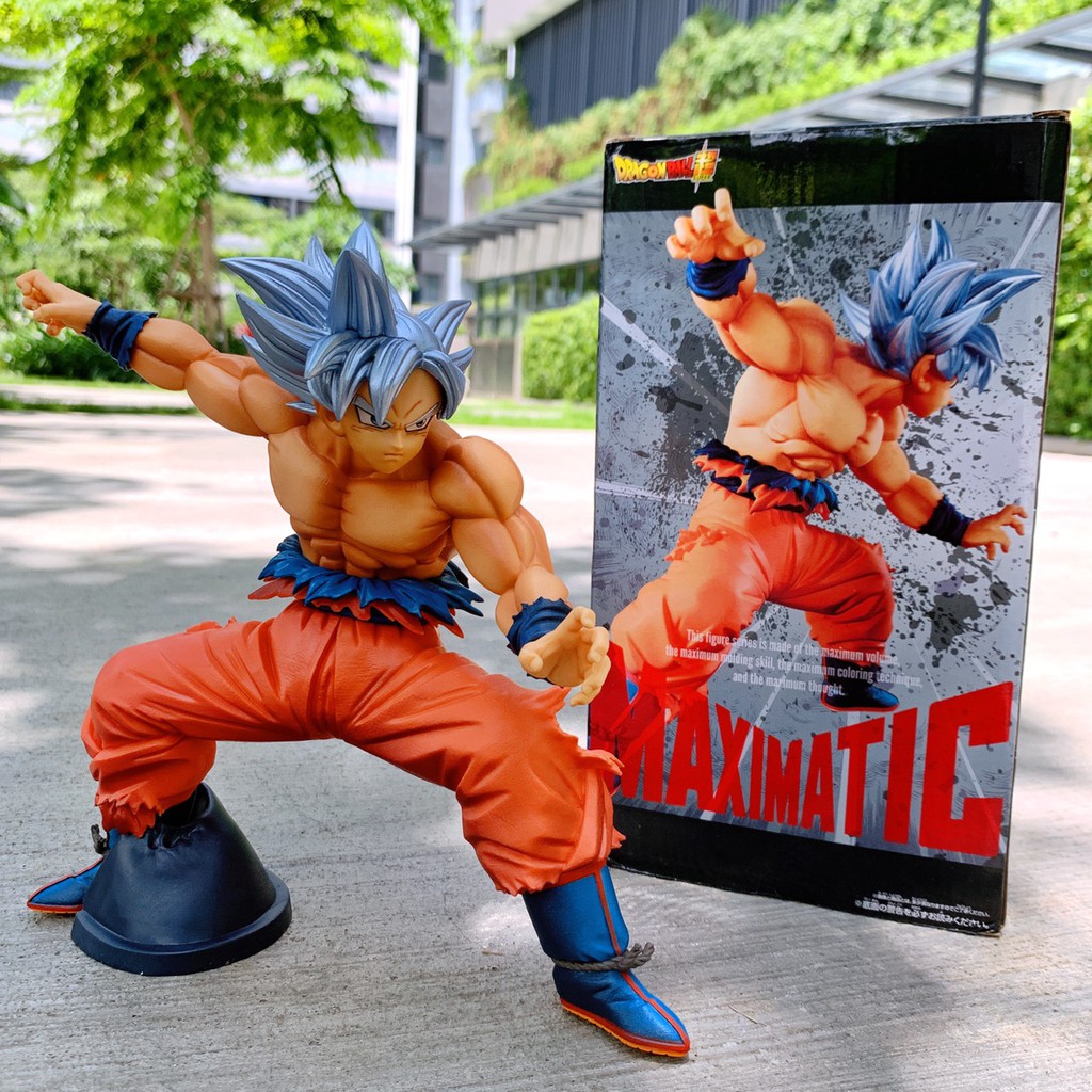 Mô Hình Chính Hãng Banpresto Son Goku Ultra Instinct Figure Dragon Ball Super Maximatic