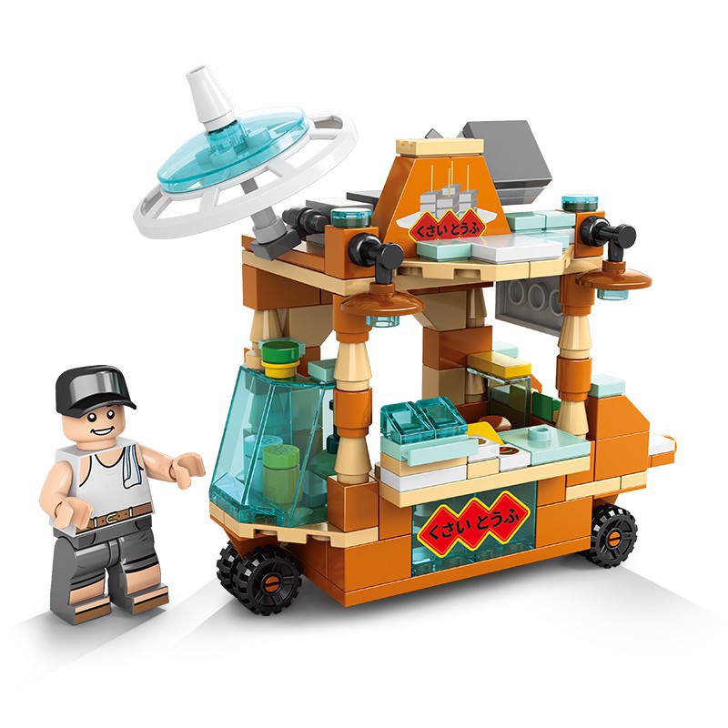 Bộ Đồ Chơi Lego Lắp Ráp mô hình nhà bếp dễ thương cho bé