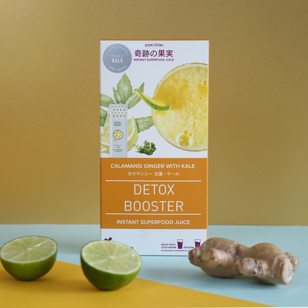 DOKI DOKI Sinh tố Tắc gừng và Cải xoăn kale