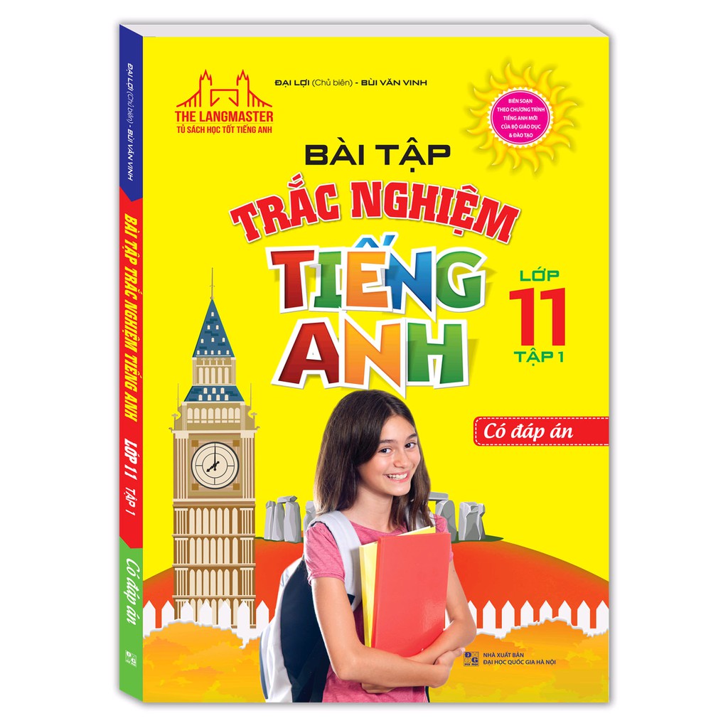 Sách Bài tập trắc nghiệm tiếng Anh lớp 11 tập 1-Có đáp án