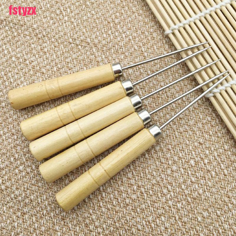 Dùi Đục Lỗ Cán Gỗ Dùng May Đồ Da / Vải Canvas