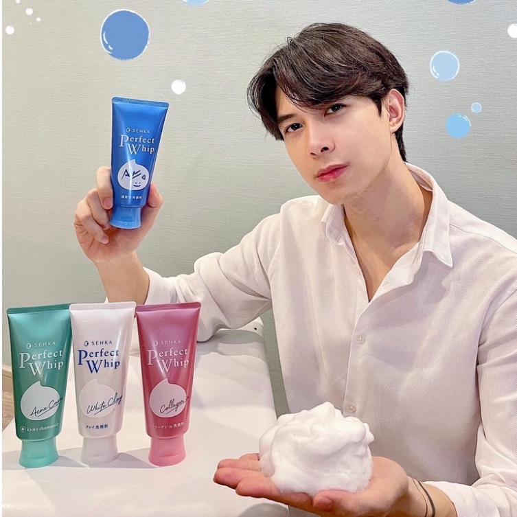 Sữa Rửa Mặt Senka Perfect Whip dành cho da dầu, hỗn hợp | BigBuy360 - bigbuy360.vn