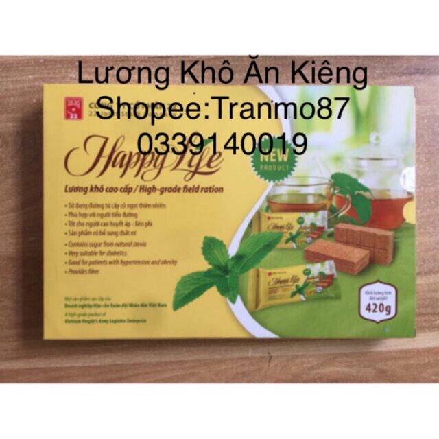 [Mã GROXUAN1 giảm 8% đơn 150K] Lương khô ăn Kiêng HAPPY LIFE | BigBuy360 - bigbuy360.vn