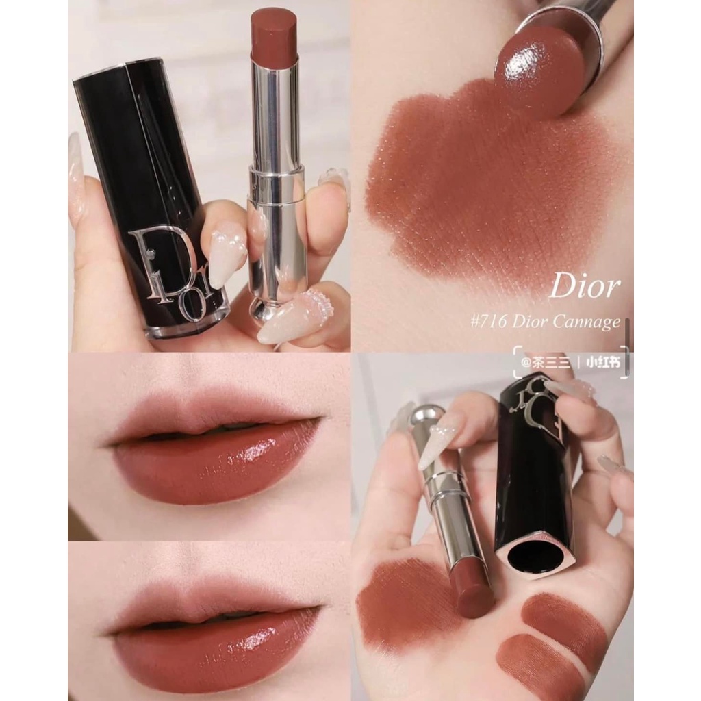 Son Dior Addict Refillable Hydrating Shine Lipstick 716, 667