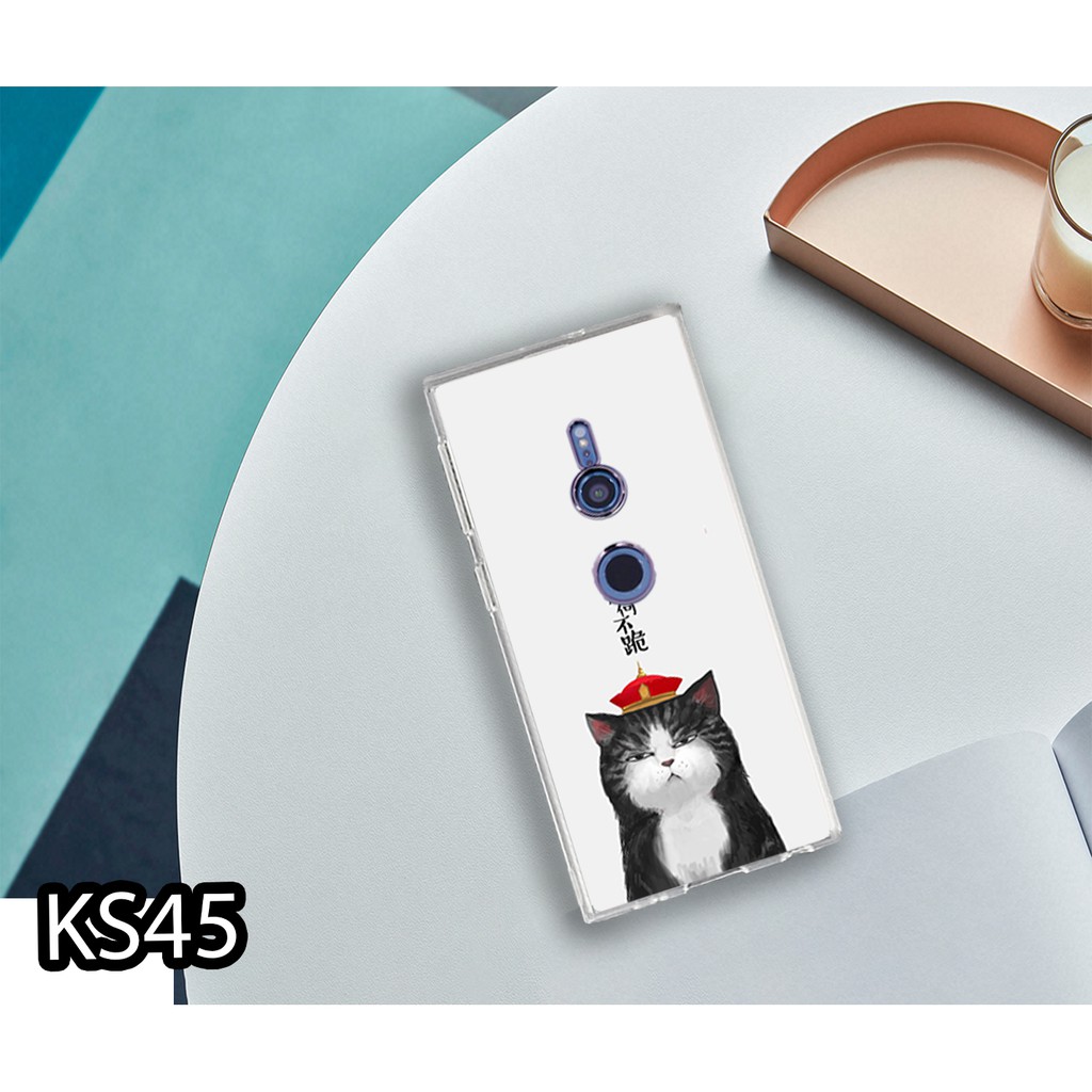 [HOT] Ốp lưng Sony Xz/XZ1/L1/XA/XA1/XA1Plus/XAUltra/Experia2 in hình Chó Mèo Siêu đáng yêu, giá cực tốt