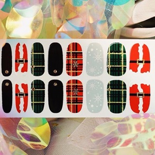 Nail Wraps (Dán móng tay) Christmas Noel