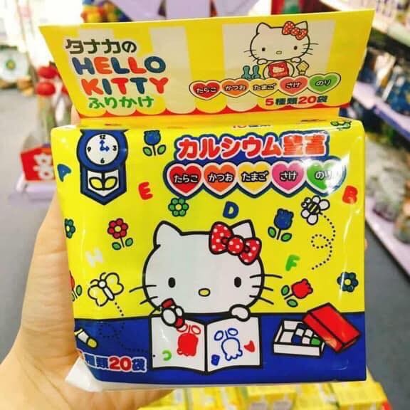 [THANH LÝ] [CHÍNH HÃNG] Gia vị rắc cơm Hello Kitty Nhật date 26/4/2021