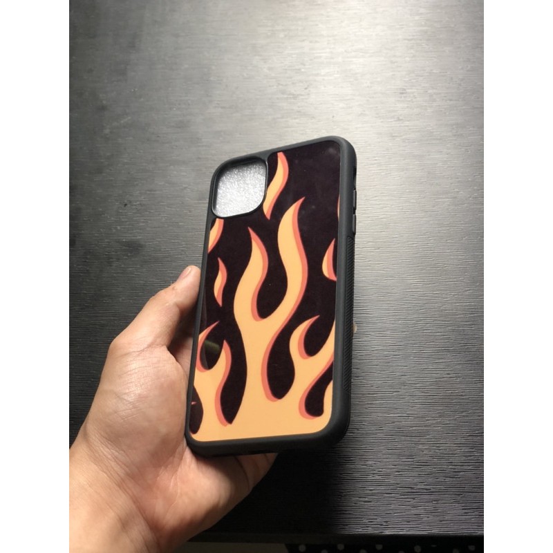 Ốp lưng cao cấp THINKCASE IPHONE Fire bùng cháy lên