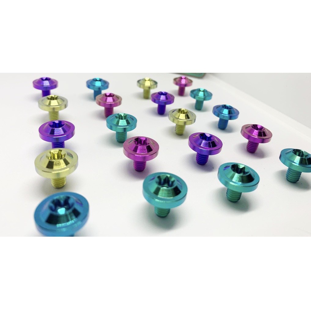 Ốc Titan GR5 đầu dù/ đầu trụ 10li._Dochoixemaynhapkhau