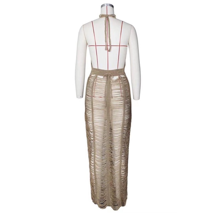 Váy Ren Lưới Đầm Mặc Ngoài Đồ Bơi Bikini Cover Up Hàn Quốc Xuyên Thấu