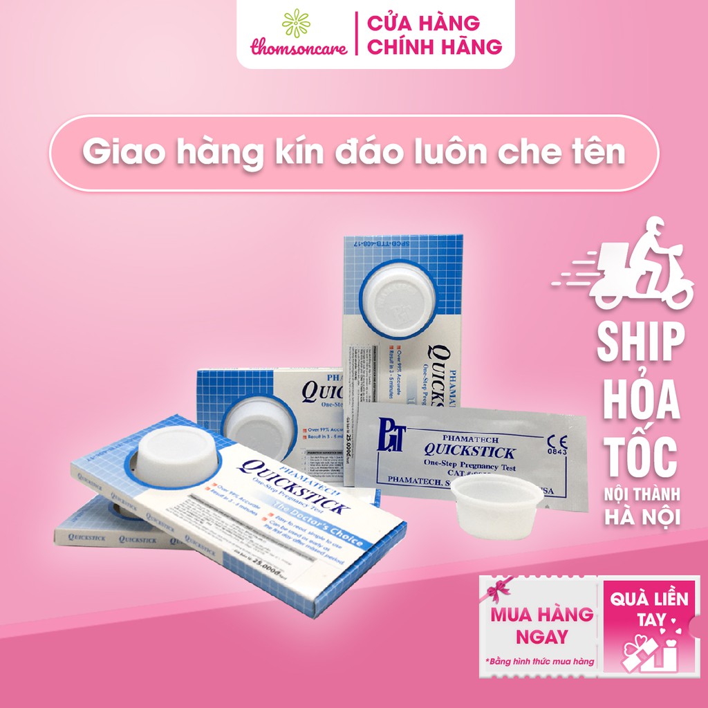 Que thử thai Quickstick - Que thử thai thế hệ mới từ USA