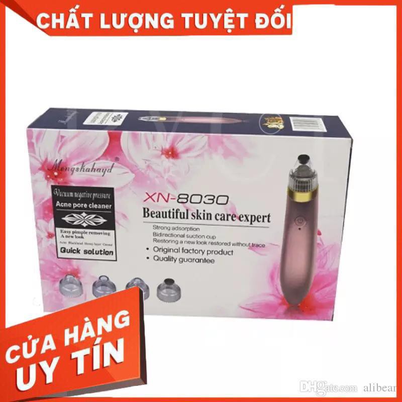 [XẢ KHO+FREE SHIP] Máy hút mụn đầu đen cầm tay 4 đầu cao cấp