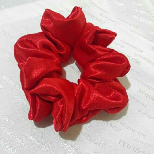 Dây cột tóc vả scrunchies nhiều màu 02