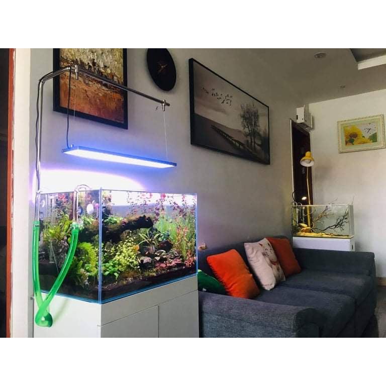 BỘ CÁP VÀ KẸP TREO INOX ĐA  NĂNG CHO ĐÈN WRGB2, TRIPH, METAL CHO BỂ CÁ, BỂ THỦY SINH