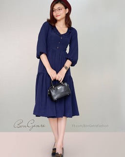 Đầm dạo phố vintage