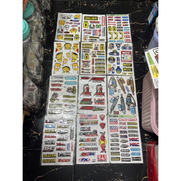 Tem sticker dán mọi xe sale off tất cả