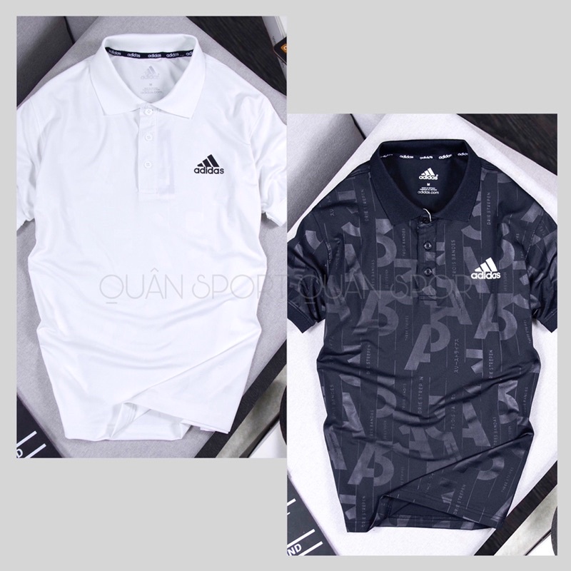 ÁO CỔ BẺ THỂ THAO NAM CHẤT LIỆU POLY 2 DA TẬP GYM, TENNIS, GOLF, BÓNG CHUYỀN,CẦU LÔNG