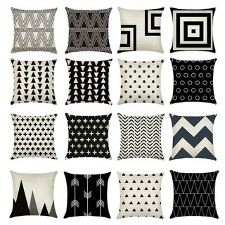 Vỏ gối sofa họa tiết hiện đại