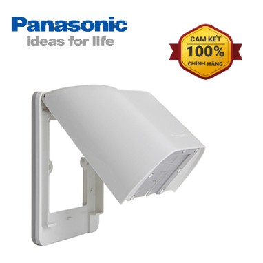 Mặt che mưa chuẩn BS dùng cho ổ cắm, có nắp che mưa IP43 dòng Wide-Hotel Panasonic - WBC8991W