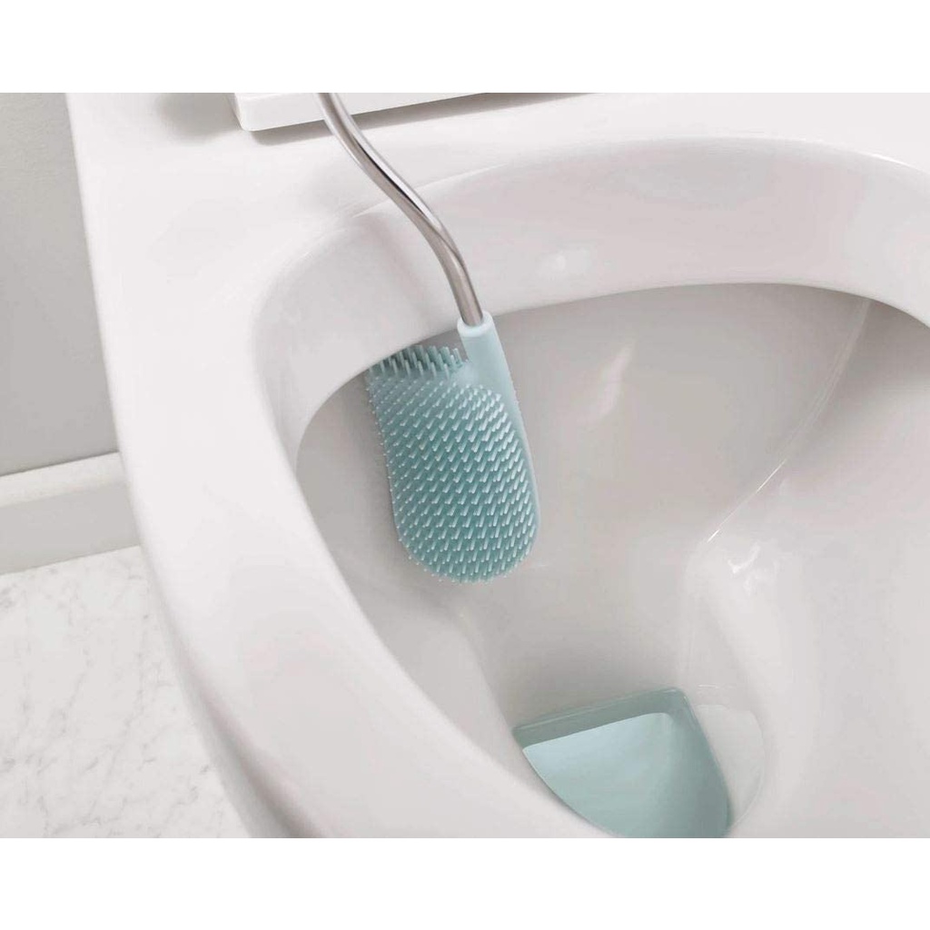 Cọ nhà vệ sinh Joseph Joseph Flex, chổi cọ toilet chống nhỏ giọt [Hàng Đức chính hãng]