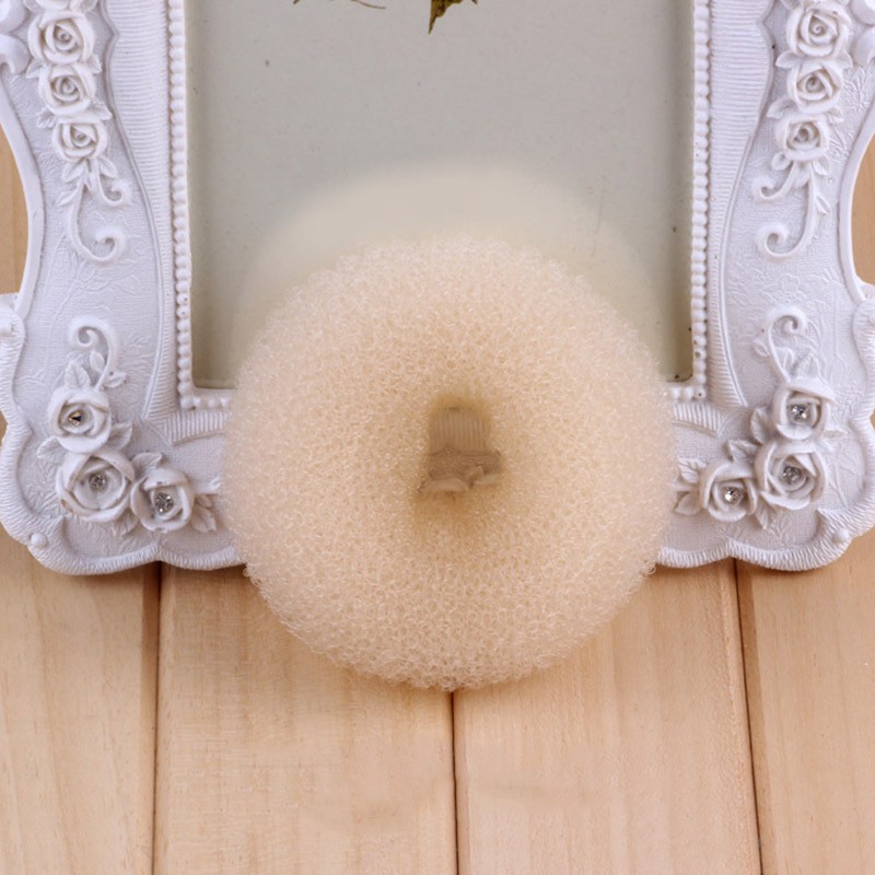 1 Pcs Magic Lady Sponge Donut Bun Maker Hair Styling Tool Soft Hair Styler Shaper