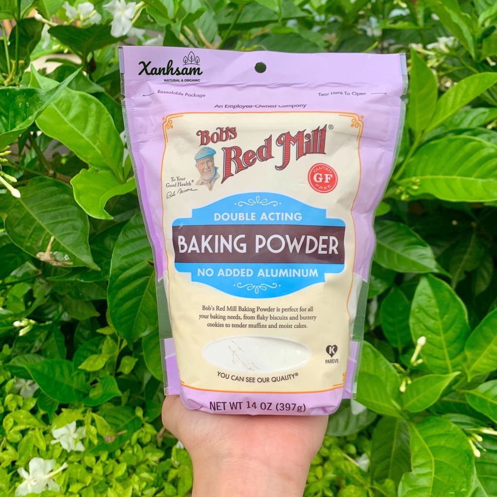 Bột Nở Baking Powder 397gr Bob's Red Mill - XanhSam Organic