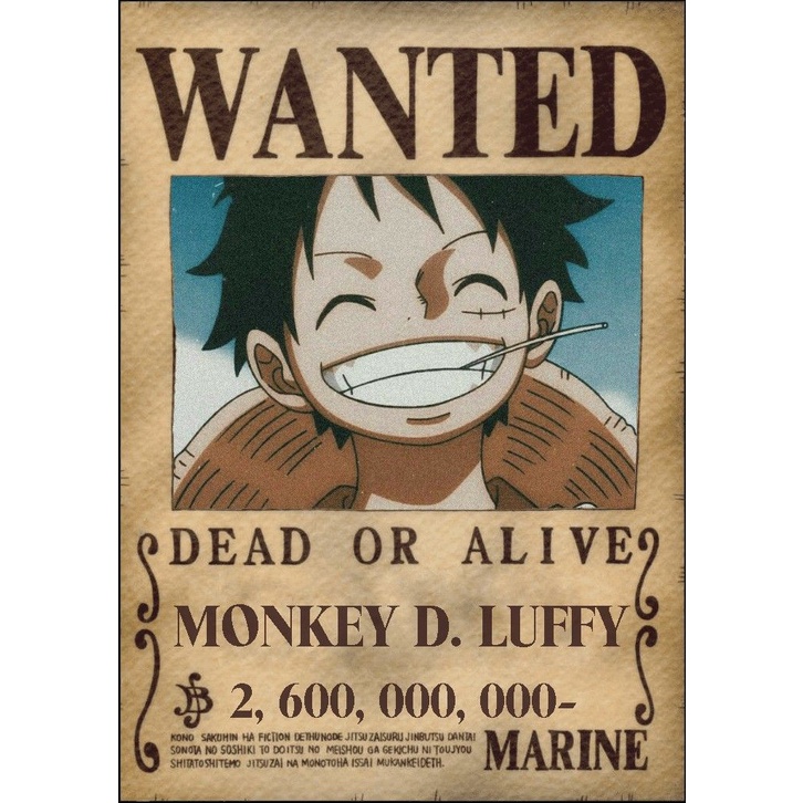 Poster One Piece Anime Manga Vua Hải Tặc Luffy Zoro Nami Ussop Ace Robin