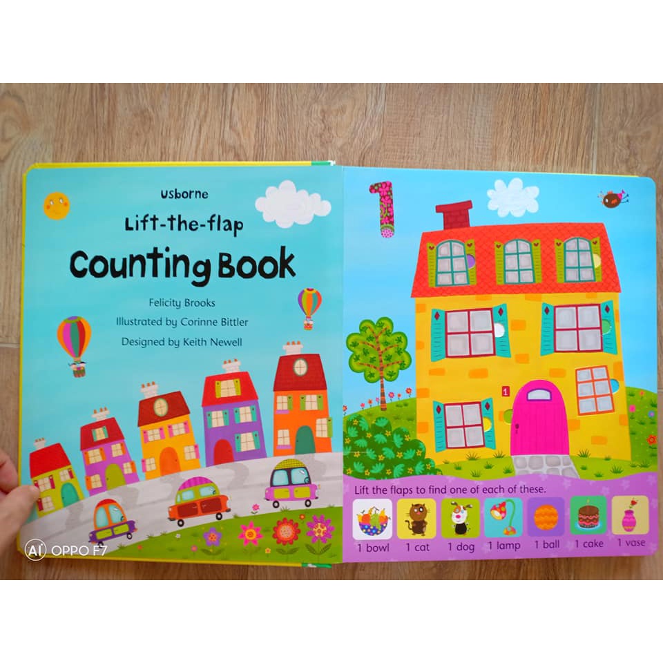 Sách Lift-the-Flap Counting Book
