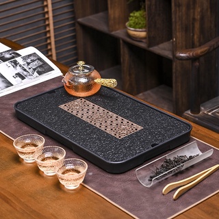 Bộ khay trà bằng gỗ mun đa năng tiện dụng