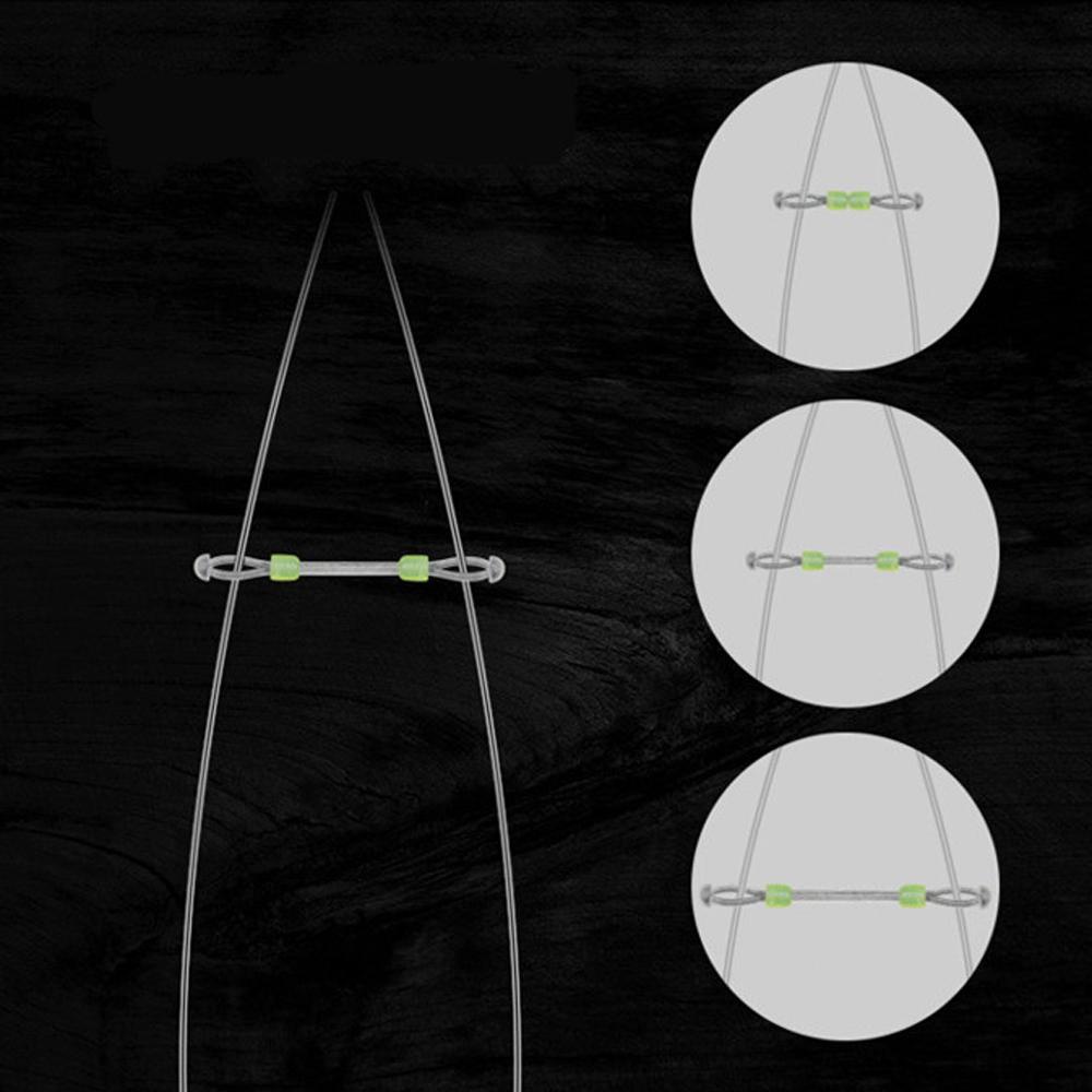 Set 10 Phụ Kiện Tách Dây Câu Cá Hai Đầu Chống Rối Tiện Dụng