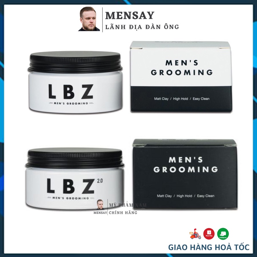 Sáp vuốt tóc LBZ Matt Clay 90g