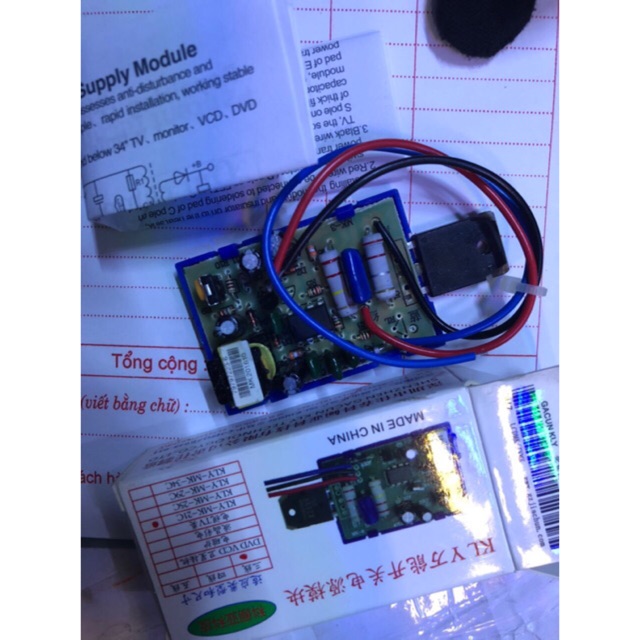 Bo mạch nguồn KLY cho TV, máy Fax, dvd, vcd