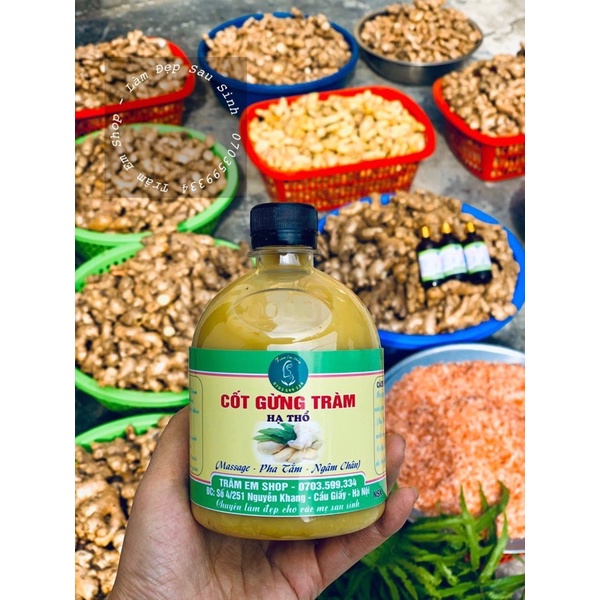 Cốt gừng tràm trà