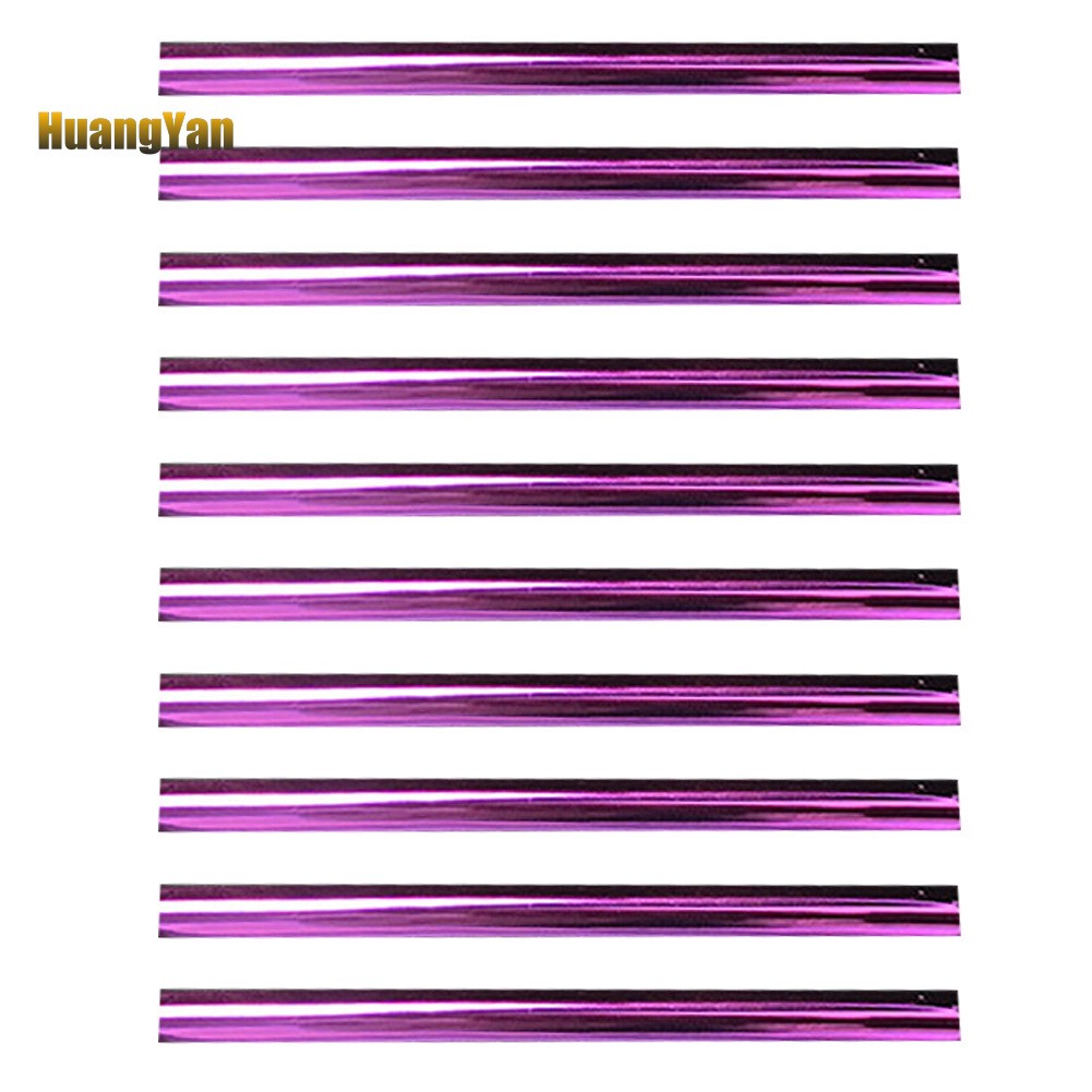 ⚡Máy Đo HY HY HY HY HY HY⚡Bộ 10 Dải 20cm Chữ U Trang Trí Máy Điều Hòa Xe Hơi