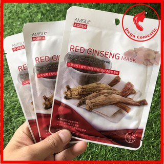 Mặt Nạ Giấy☘️Mặt Nạ Nhân Sâm Đỏ Hàn Quốc Chính Hãng