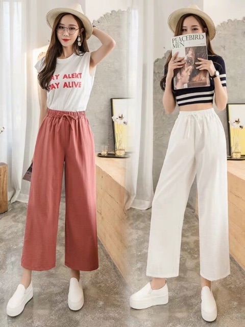 FREE QUẦN ỐNG RỘNG THỜI TRANG NỮ - QUẦN ĐŨI -SHEANBASIC | BigBuy360 - bigbuy360.vn