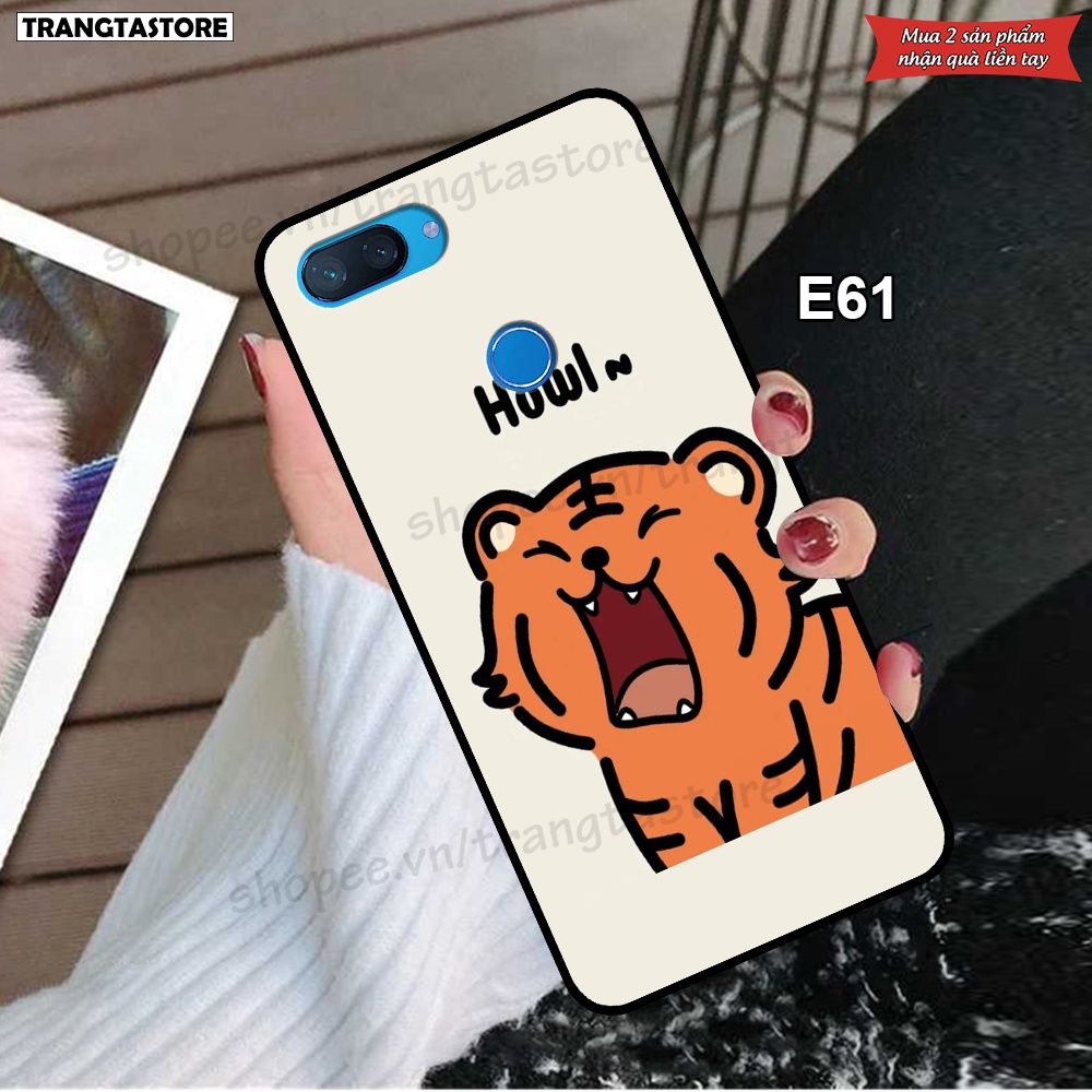 Ốp lưng Xiaomi Mi 8 Lite in hình đáng yêu - phi hành gia.