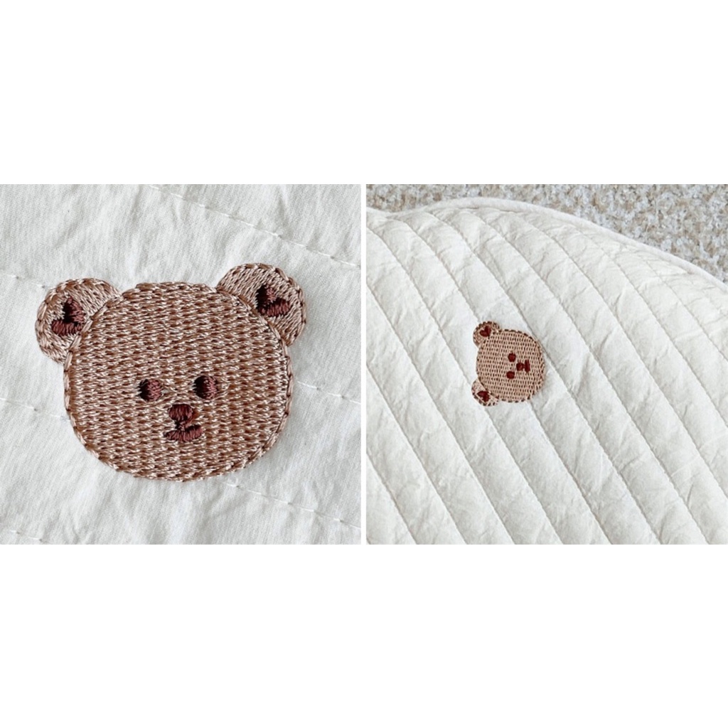 Thảm Lót Sàn Bằng cotton Nguyên Chất Cho Bé Tập Bò