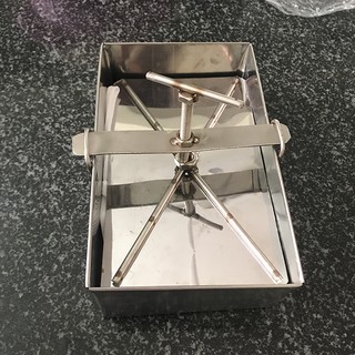 Khuôn làm đậu phụ, làm đậu hũ INOX có chức năng ép