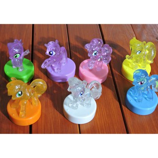 Bộ 7 Đồ Chơi Con Dấu, Stamp Hình Pony