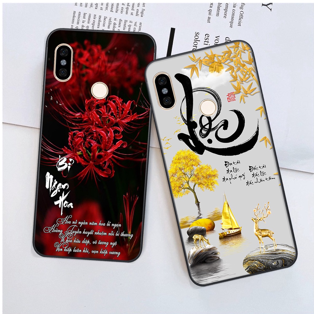 Ốp lưng Xiaomi REDMI NOTE 5/6 / NOTE 5 PRO / NOTE 6 PRO in hình chữ tài chữ lộc, Cha Mẹ, bình an SIÊU ĐẸP