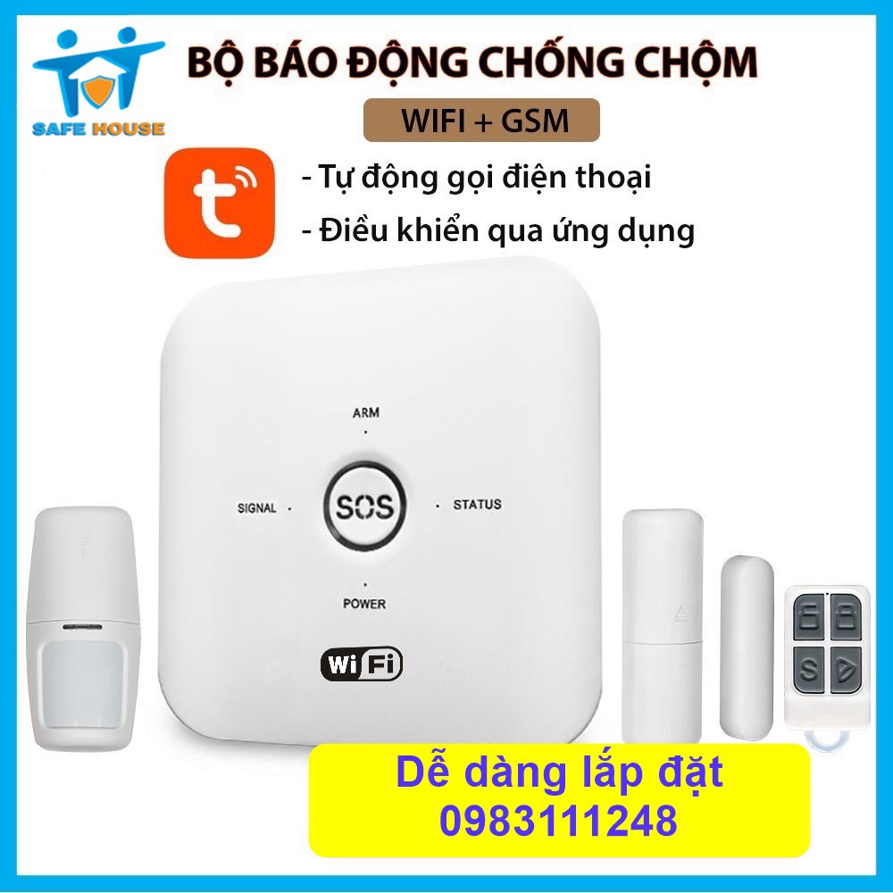 PHỤ KIỆN MỞ RỘNG HỆ THỐNG BÁO ĐỘNG CHỐNG TRỘM - BÁO CHÁY