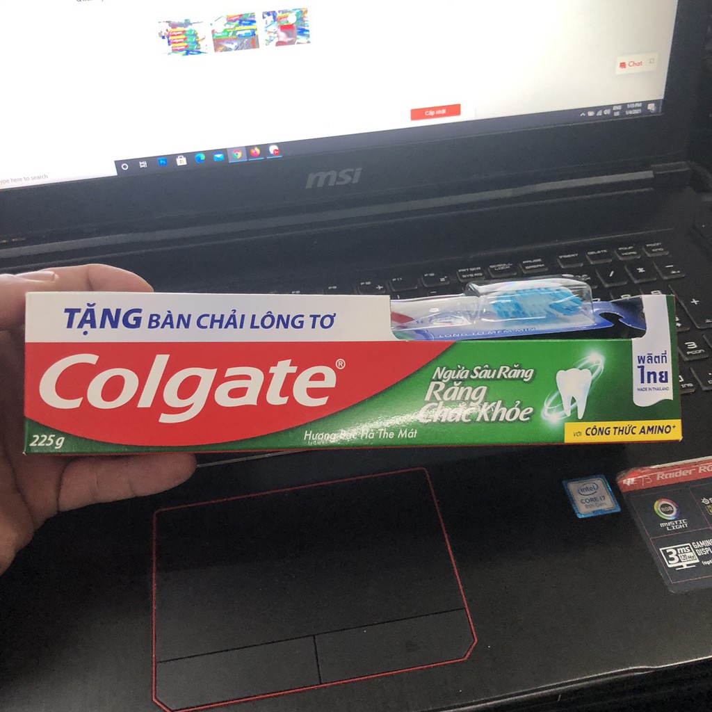 KEM ĐÁNH RĂNG COLGATE NGỪA SÂU RĂNG 225G