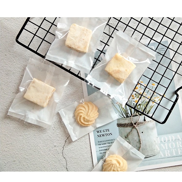 Set 100 Túi Đựng Bánh Quy Xinh Xắn