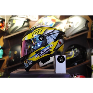 Mũ bảo hiểm Fullface Royal M138 Honda CBR vàng